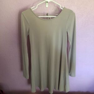 NWOT Tan Beige long sleeve dress